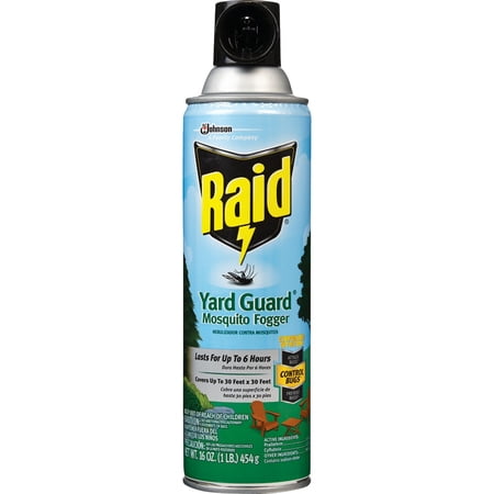 SC Johnson Yard Guard Outdoor Fogger - Insecticide Spray for Mosquitoes - 16 oz Can