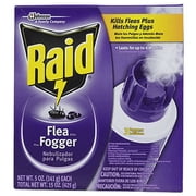 Raid 3 Pack 5 OZ Flea Killer Plus Fogger, Each