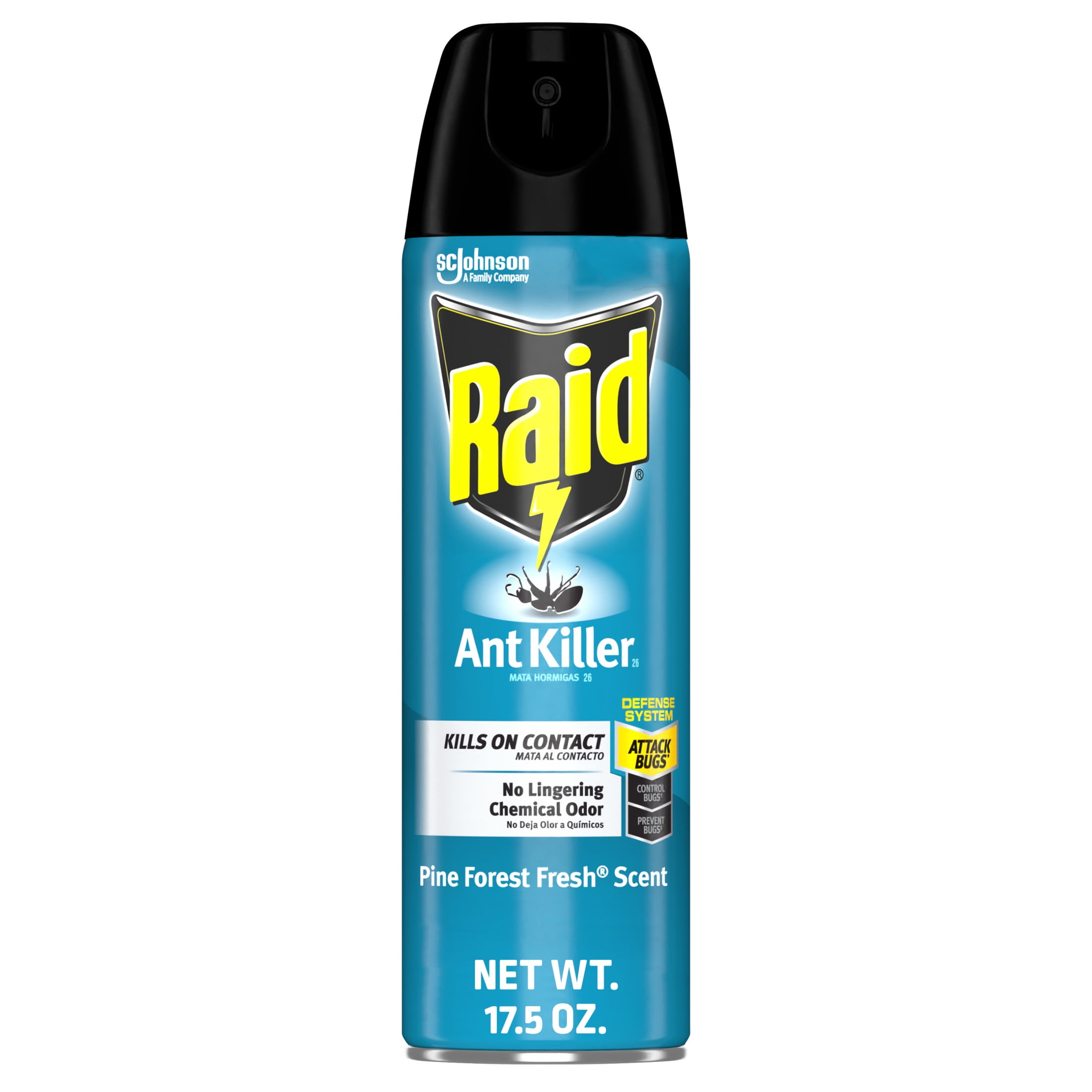 Raid Ant Killer 26, Insecticide Spray for Home, Pine Forest Fresh Scent, 17.5 oz