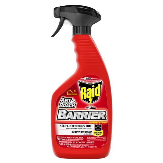 Raid Ant & Roach Barrier, 22 fl oz