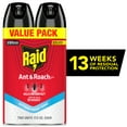 thumbnail image 1 of Raid Ant & Roach Killer, Indoor Insecticide, Residual Killing Power, Outdoor Fresh Scent, 17.5 oz, Pack of 2, 1 of 15