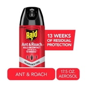 Raid Ant & Roach Insect Killer 26, Fragrance Free Bug Spray, 17.5 oz