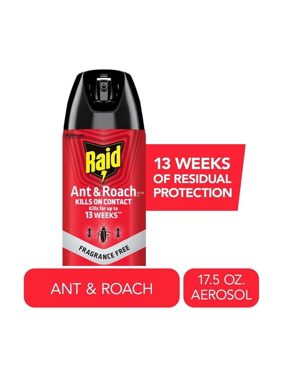 Ant & Roach Insect Killer, Fragrance Free Bug Spray, Insect Spray, 17.5 oz.