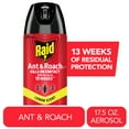 thumbnail image 1 of Raid Ant and Roach Insect Killer Aerosol Insecticide, Lemon Scent, 17.5oz, 1 of 14