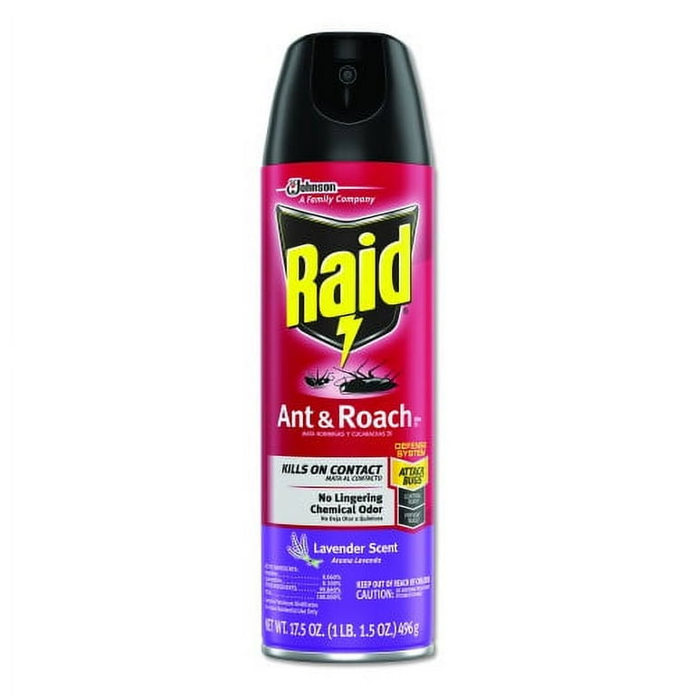 Ant and Roach Killer, 17.5 oz Aerosol Spray, Lavender, 12/Carton Ant and Roach Killer, 17.5 oz Aerosol Spray, Lavender, 12/Carton