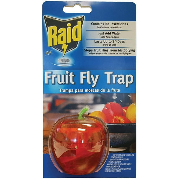 Raid Apple Fruit Fly Trap (1 Pack)