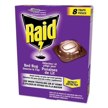 Raid Bed Bug Detector and Trap 17.5 oz Aerosol 6/Carton 674798