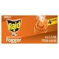 Raid® Concentrated Deep Reach Fogger Insecticide for Fleas & Roaches, 1.5 fl oz, 4 Cans