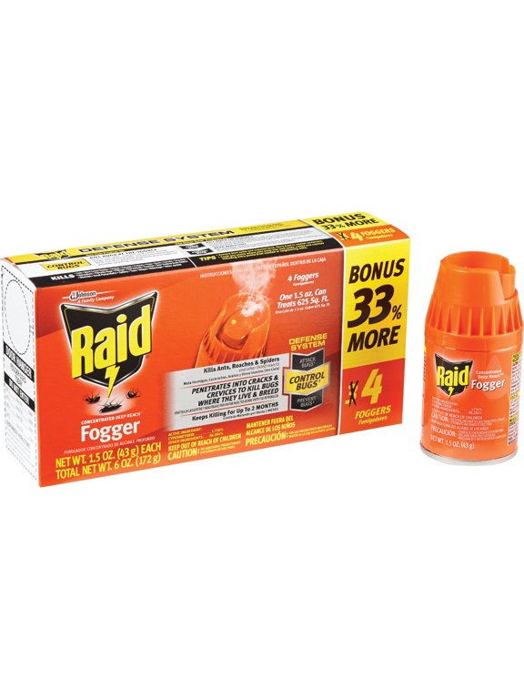 Concentrated Deep Reach Pest Fogger Insecticide - For Ants - Pack of 2 — Residential Use, Standard Application