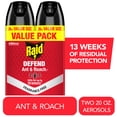thumbnail interactive-video image 1 of Raid Defend Ant & Roach Killer, Indoor Insecticide, Residual Killing Power, Fragrance Free, 20 oz, 2 Count, 1 of 15