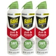 thumbnail image 1 of Raid Essentials Ant & Roach Killer Aerosol Spray, Child & Pet Safe, Kills Insects Quickly, for Indoor Use, 10 oz (Pack of 3), 1 of 8