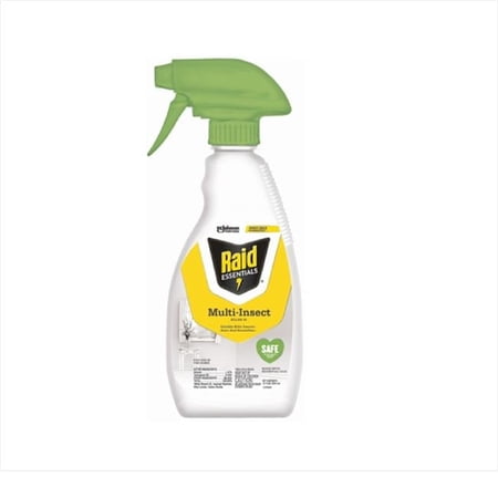 Raid Essentials Indoor Multi-Insect Insecticide Spray, 12 Oz, 6 Count