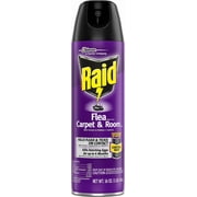 Raid Flea Killer Plus Carpet & Room Spray, 16 oz, Pack of 2