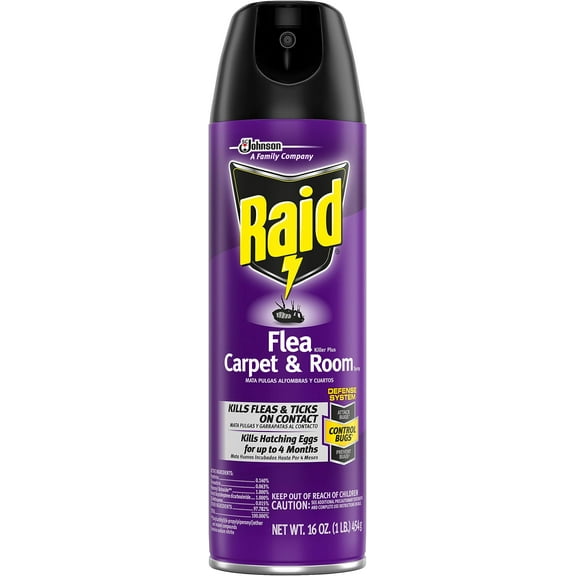Raid Flea Killer Spray, 16 Oz..