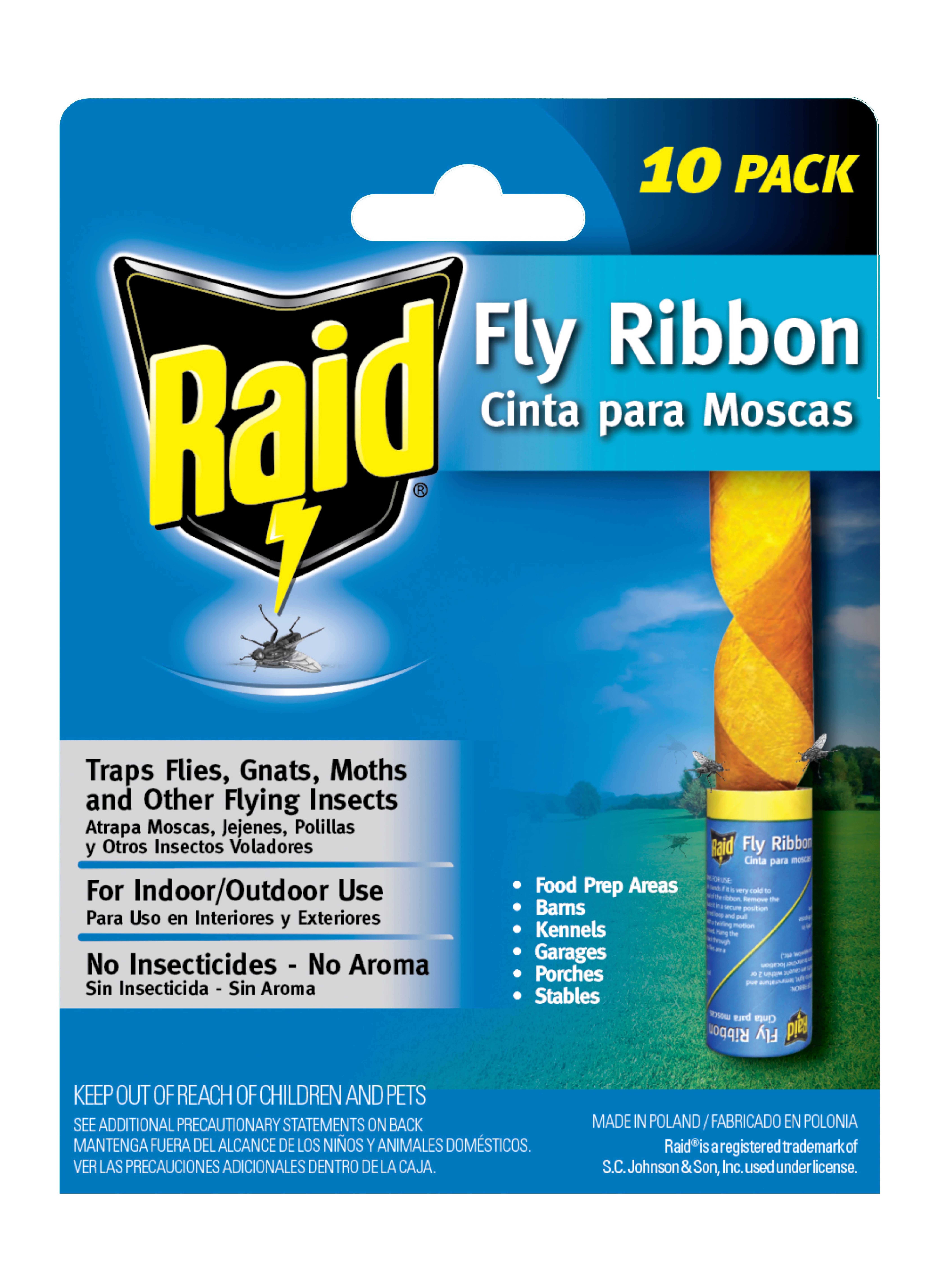Fly Ribbon 120-count Indoor/Outdoor Insect Trap (96-Pack)