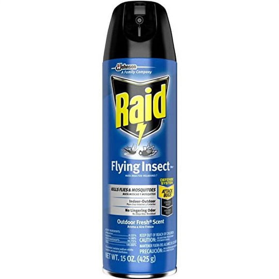 Raid Flying Insect Killer 7, 15 oz (Pack of 12)