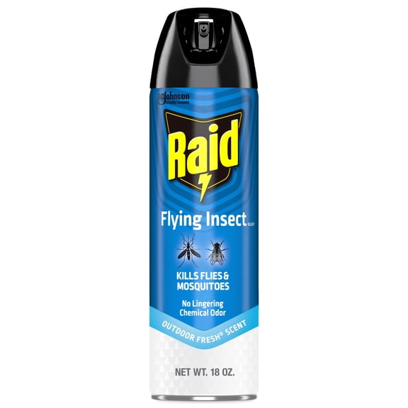 Raid Flying Insect Killer 7, Flies & Mosquito Bug Spray, Outdoor Fresh Scent, 18 oz