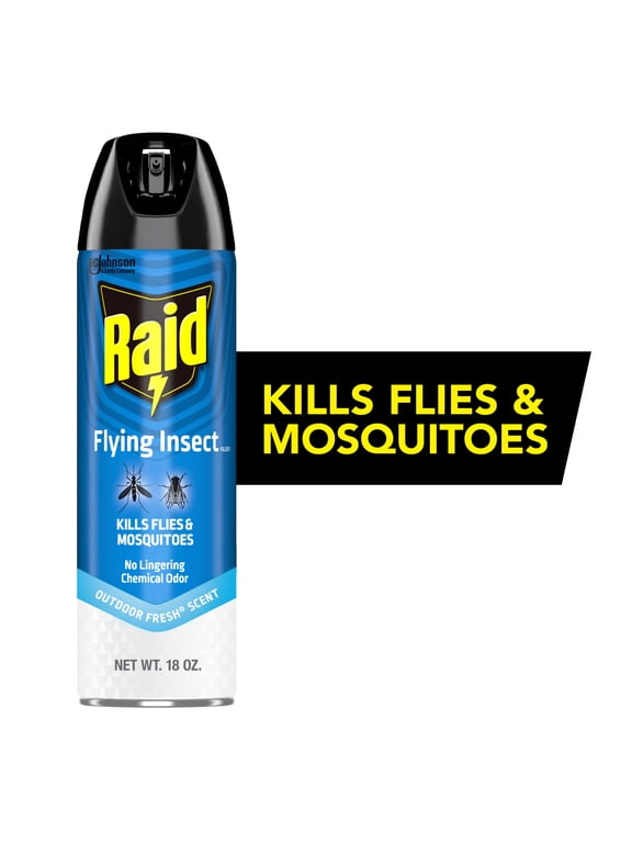 Flying Insect Killer 7, Flying Insect Spray Can, Outdoor Fresh Scent, 18 oz