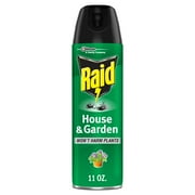 Raid House & Garden Insect Killer, Indoor & Outdoor Bug Spray Wont Harm Plants, 11 oz