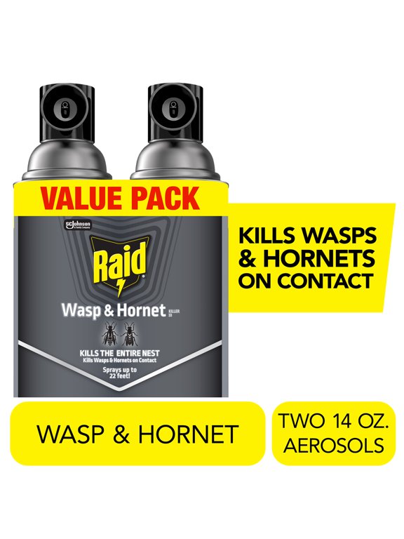 Outdoor Wasp & Hornet Insecticide Value Pack, 14 oz., 2 Count