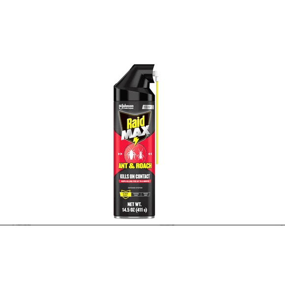 Raid Max Ant and Roach Killer, 14.5 oz, 1 ct, Pack of 2