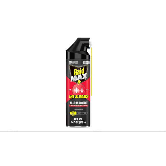 Raid Max Ant and Roach Killer, 14.5 oz, 1 ct, Pack of 4
