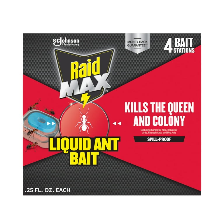 Raid Ant Baits - Ants - Red - 4 / Box Raid Ant Baits - Ants - Red - 4 / Box