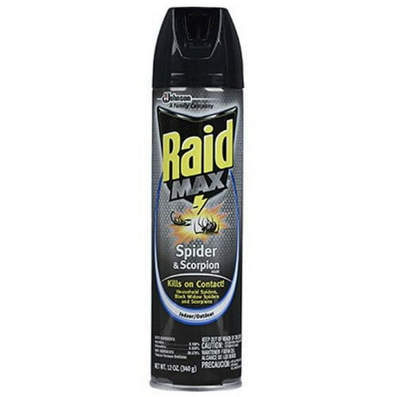 Raid Max Spider & Scorpion Killer 12 oz (Pack of 20)