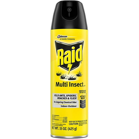 Raid Multi Insect Killer, 15 OZ