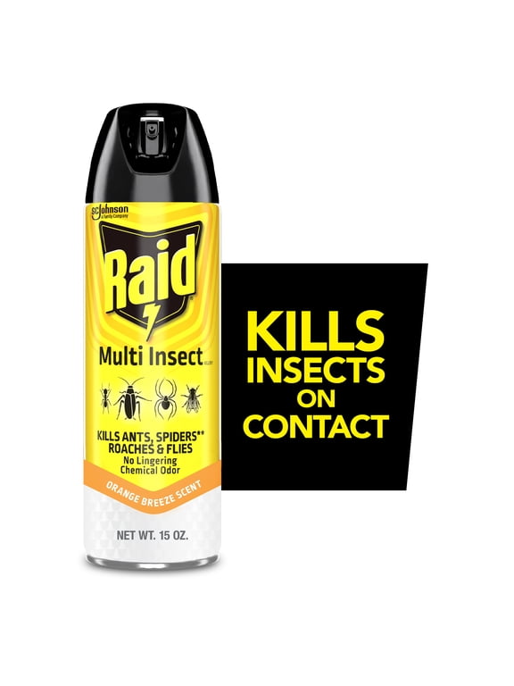 Multi Insect Killer, Indoor & Outdoor Bug Spray Won't Harm Houseplants, 15 oz