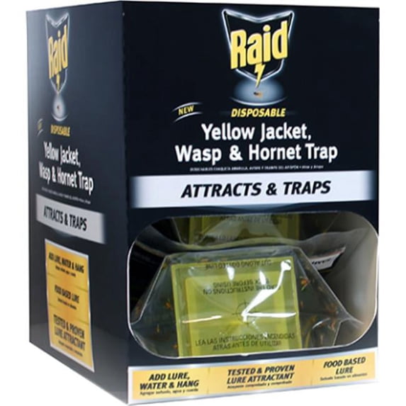 Raid The Raid Yellow Jacket, Wasp & Hornet Trap Bag