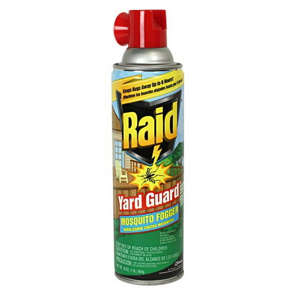 Raid Yard Guard Mosquito Fogger 16 oz (Pack of 8)