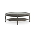 thumbnail image 1 of Raiden Oval Wood Cocktail Table in Coffee Bean, 1 of 3