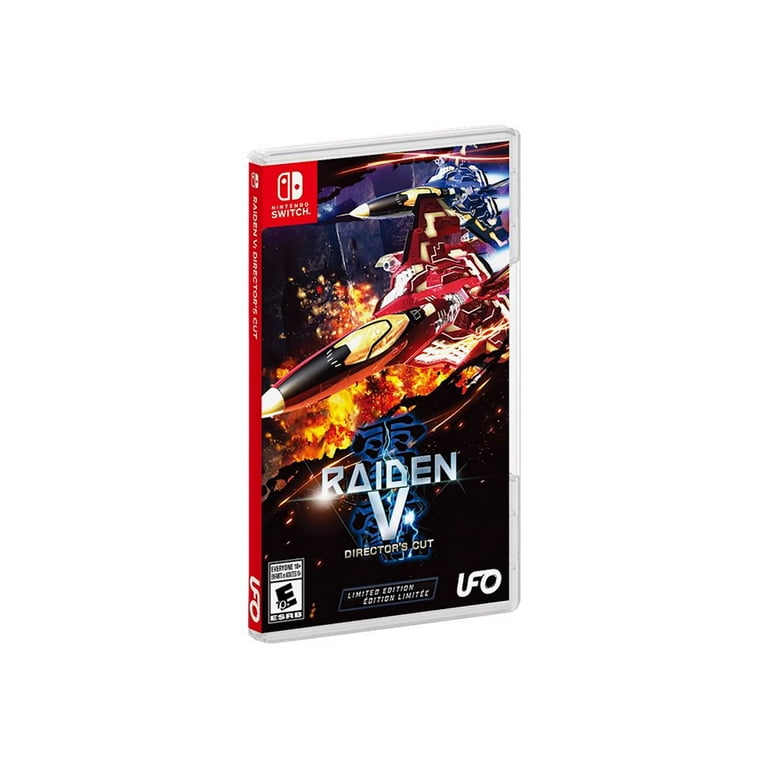 SWITCH★RAIDEN V DIRECTOR'S CUT LIMITED Raiden V: Director's Cut Limited Edition for Nintendo Switch