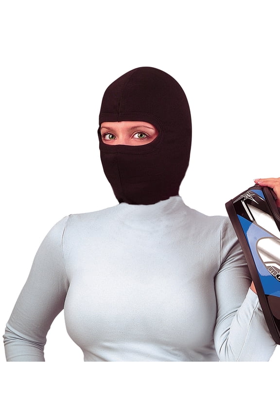 Raider, 1810B-XT, Balaclava Full Face Mask Black PREMIUM - Poly/Cotton Blend - Pack of 10