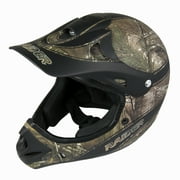 Raider Ambush Motocross Helmet / Realtree Camo DOT Approved - Large
