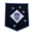 thumbnail image 1 of Raider Battalion Black and Grey Patch – Plastic Backing, 4", 1 of 1