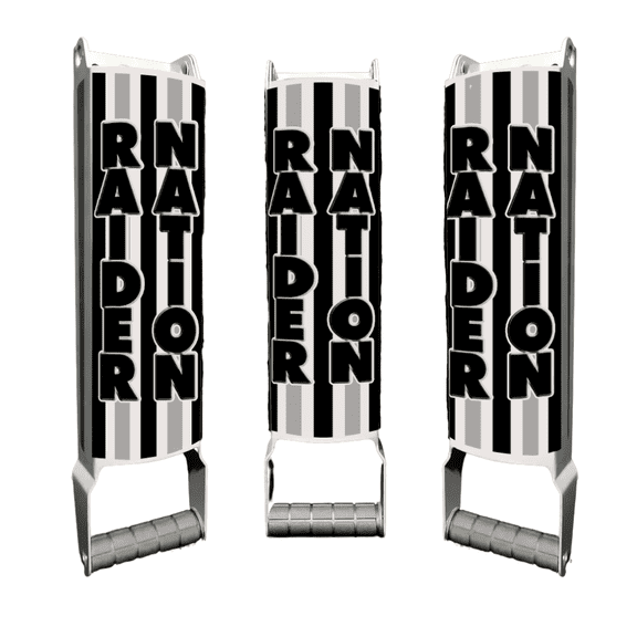 Raider Nation Custom Designed Beer Can Crusher - Tiki Bar - Man Cave - Garage - Beer - Gifts - Basement Bars