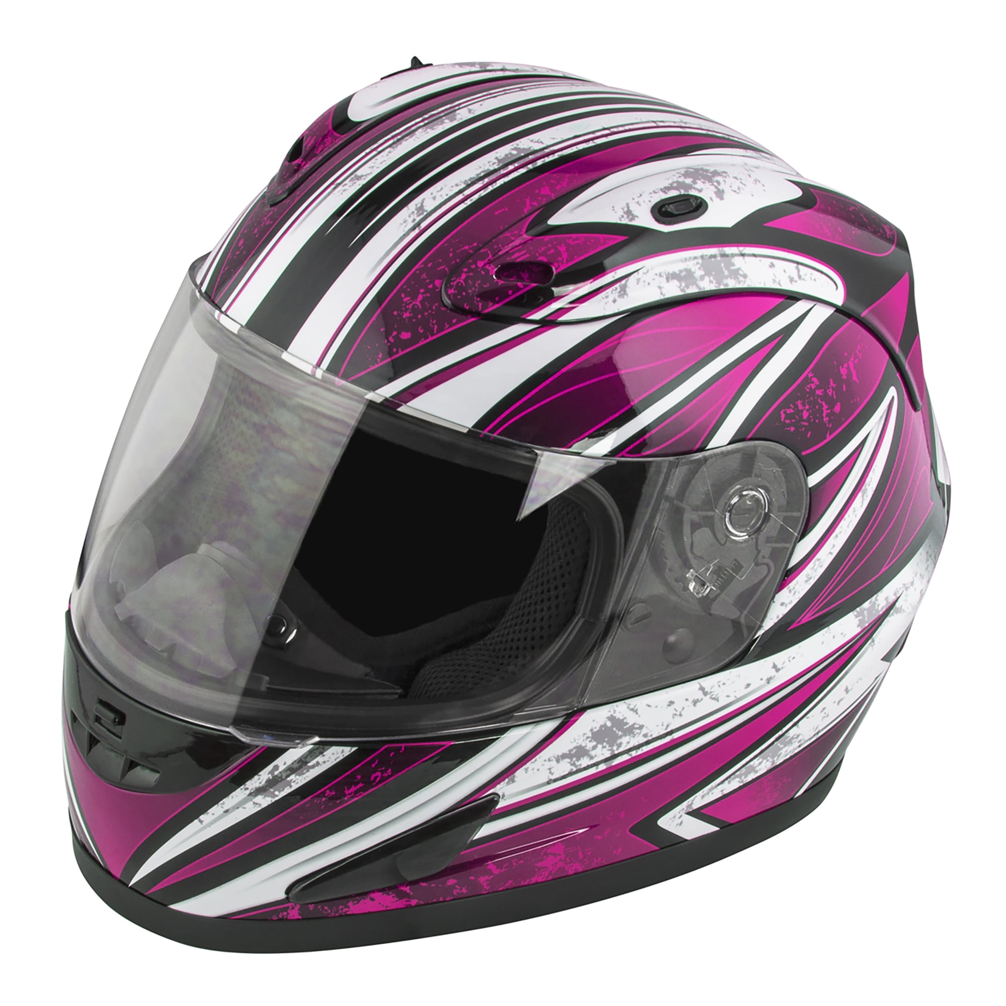 Raider Octane Full Face Helmet DOT Approved - Pink - Medium