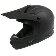 Raider Z7 MX Off-Road Helmet DOT Approved - Matte Black - 2XL