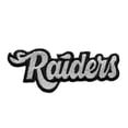 thumbnail image 1 of Raiders Football Embroidered Sew/Iron On Patch 3.8" x 1.6", 1 of 1