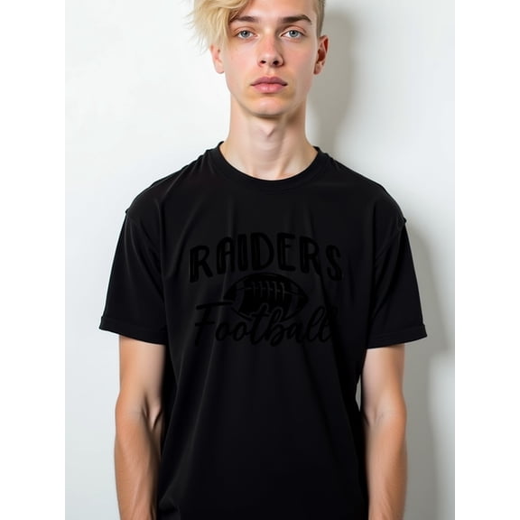 Raiders Football Tee men's Crew neck T-shirts black 2026 gifts Fashionable summer T-shirt, machine washable Basic Unisex Shirt Graphic Tee tshirts