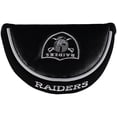 thumbnail image 1 of Las Vegas Raiders Golf Mallet Putter Cover, 1 of 2