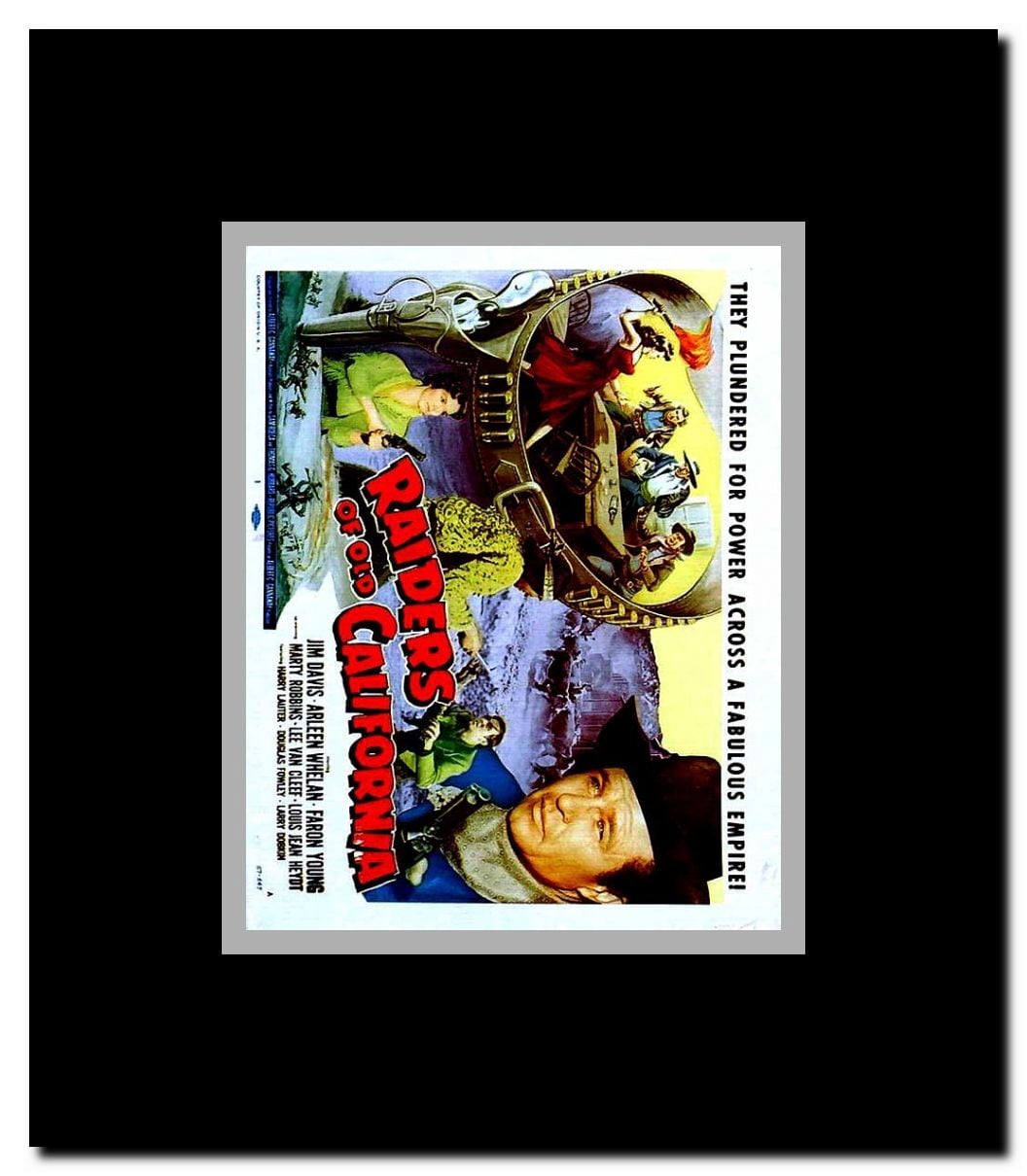 Raiders of Old California Framed Movie Poster