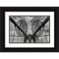 thumbnail image 1 of Raif, Joshua 14x11 Black Ornate Wood Framed with Double Matting Museum Art Print Titled - Brooklyn Bridge, 1 of 4