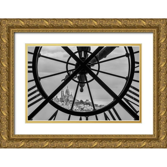 Raif, Joshua 14x11 Gold Ornate Wood Framed with Double Matting Museum Art Print Titled - A View Through Time
