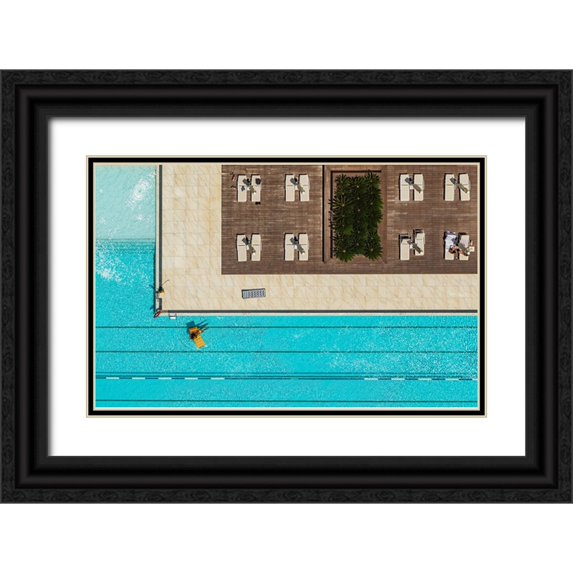 Raif, Joshua 24x17 Black Ornate Wood Framed with Double Matting Museum Art Print Titled - LIVing The Good Life