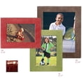thumbnail image 1 of Raika 4 x 6 Square Edge Leather Frames - Red, 1 of 1