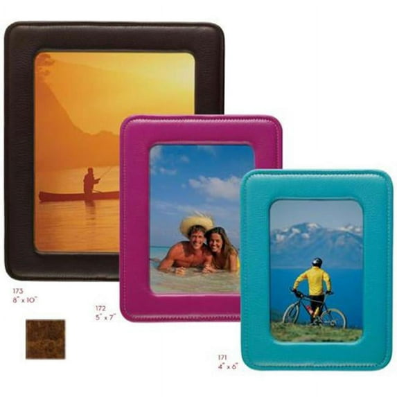 Raika Leather Photo Frames - Cognac - 8in. x 10in.