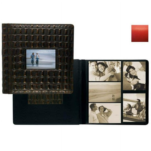 Raika RO 113-F RED Frame Front Single Page Album - Red